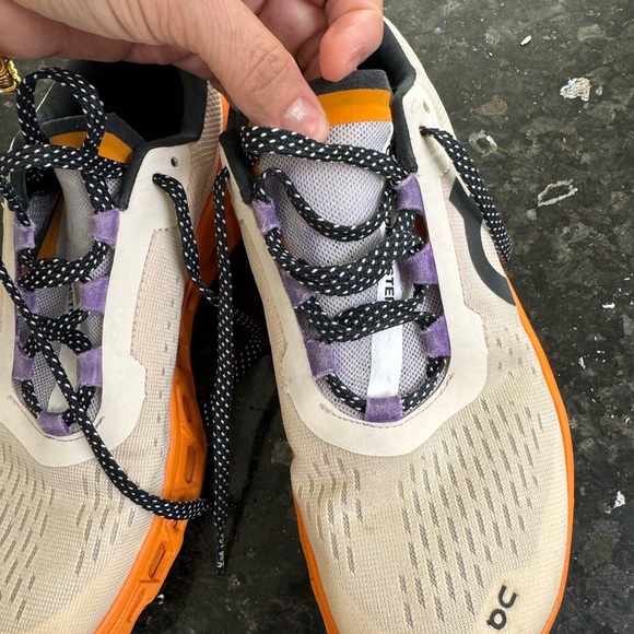 On Running Cloudmonster Sneakers in Fawn/Tumeric - Picture 6 of 13